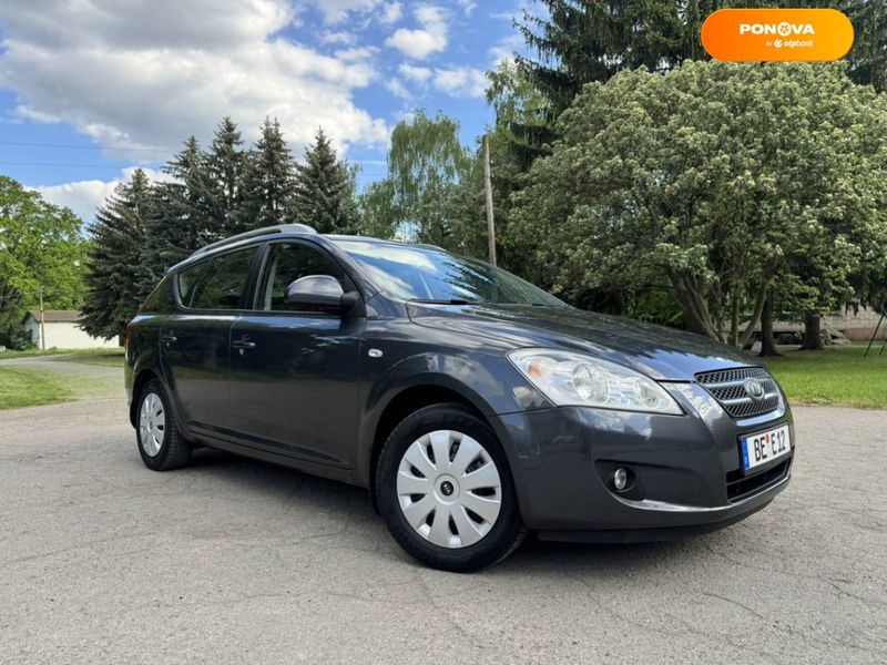 Kia Ceed, 2008, Бензин, 1.6 л., 208 тис. км, Універсал, Сірий, Умань Cars-Pr-65064 фото