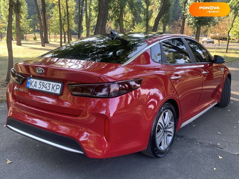 Kia Optima, 2017, Гібрид (HEV), 2 л., 58 тис. км, Седан, Червоний, Київ Cars-Pr-67020 фото