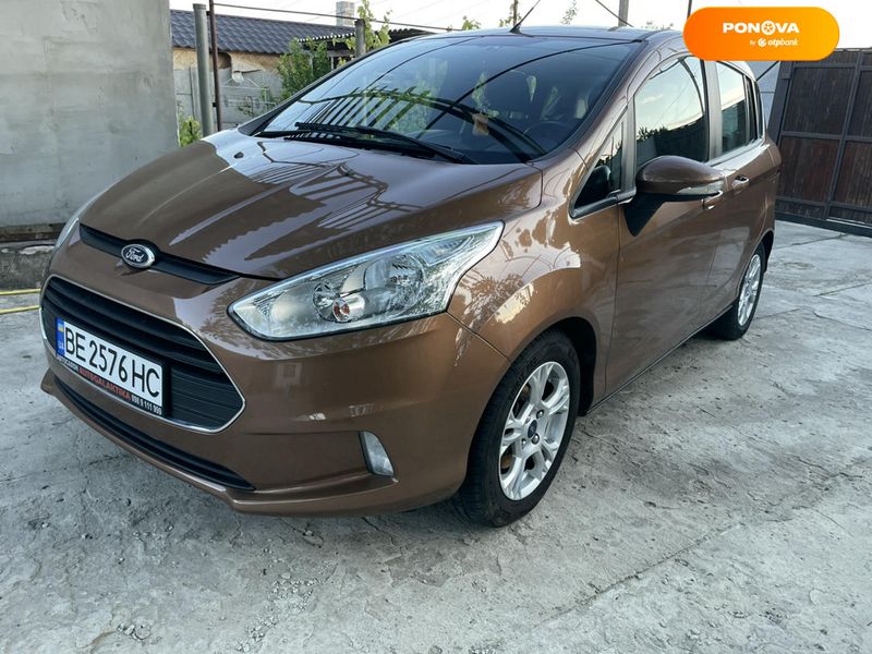 Ford B-Max, 2013, Бензин, 1.6 л., 157 тыс. км, Микровен, Коричневый, Николаев Cars-Pr-62613 фото