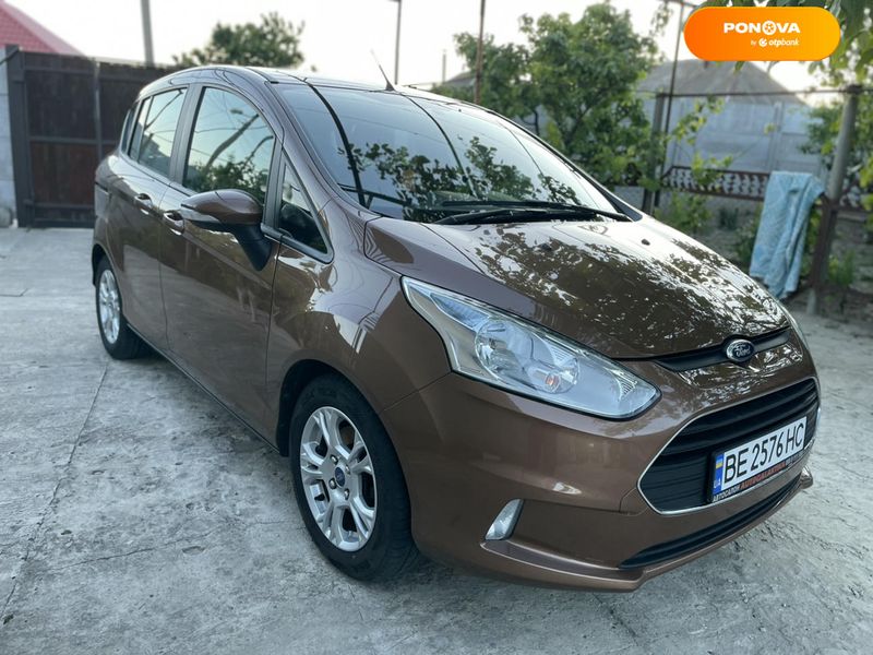 Ford B-Max, 2013, Бензин, 1.6 л., 157 тыс. км, Микровен, Коричневый, Николаев Cars-Pr-62613 фото