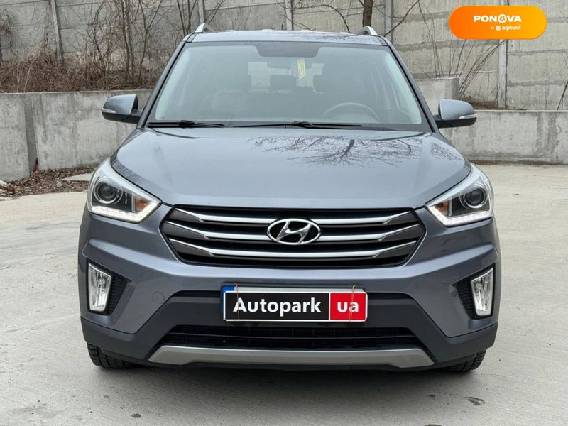 Hyundai Creta, 2016, Газ пропан-бутан / Бензин, 2 л., 159 тыс. км, Внедорожник / Кроссовер, Серый, Киев 29917 фото