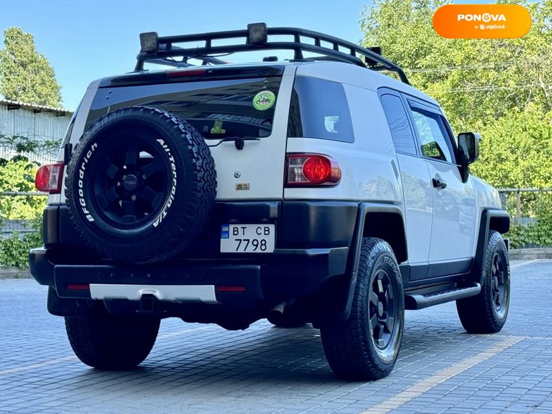 Toyota FJ Cruiser, 2009, Газ пропан-бутан / Бензин, 3.96 л., 180 тис. км, Позашляховик / Кросовер, Білий, Одеса 48339 фото