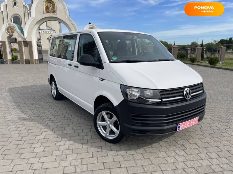 Volkswagen Transporter, 2017, Дизель, 2 л., 176 тис. км, Мінівен, Білий, Львів Cars-Pr-67423 фото