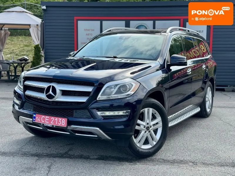 Mercedes-Benz GL-Class, 2014 г., Дизель, 264 тыс. км, Внедорожник / Кроссовер, Синий, Львов AT-10399844 фото