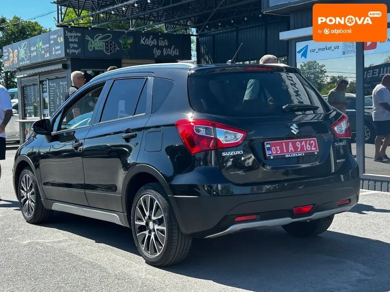 Suzuki S-Cross, 2015 р., Бензин, 122 тис. км, Позашляховик / Кросовер, Чорний, Житомир AT-10418004 фото