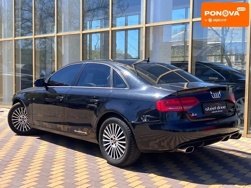 Audi A4, 2011 г., Бензин, 187 тыс. км, Седан, Чорный, Николаев AT-10416321 фото
