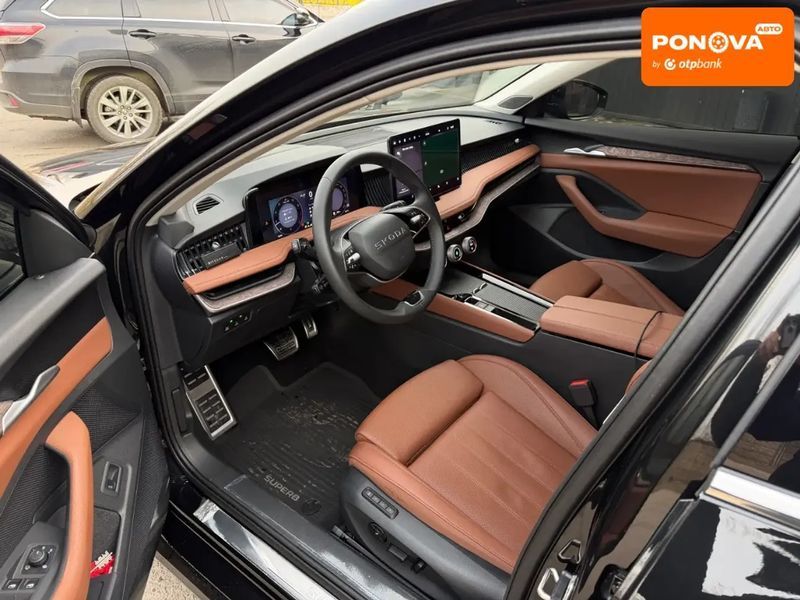 Skoda Superb, 2025 р., Бензин, 33 тис. км, Седан, Чорний, Кривий Ріг AT-10416799 фото