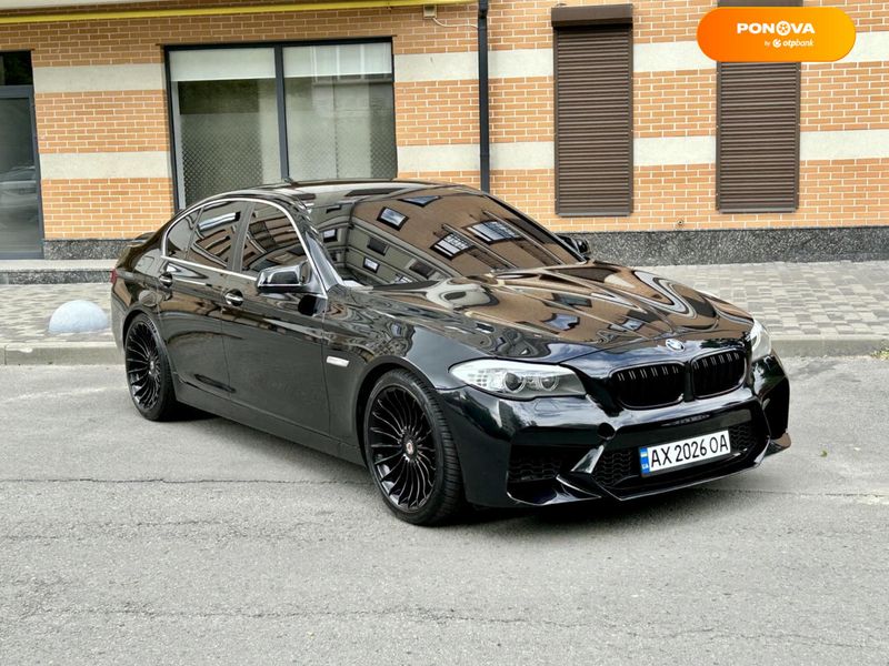 BMW 5 Series, 2012, Бензин, 3 л., 169 тис. км, Седан, Чорний, Харків Cars-Pr-67838 фото