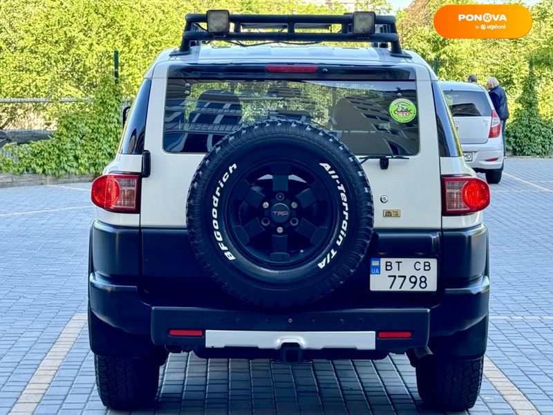 Toyota FJ Cruiser, 2009, Газ пропан-бутан / Бензин, 3.96 л., 180 тис. км, Позашляховик / Кросовер, Білий, Одеса 48339 фото