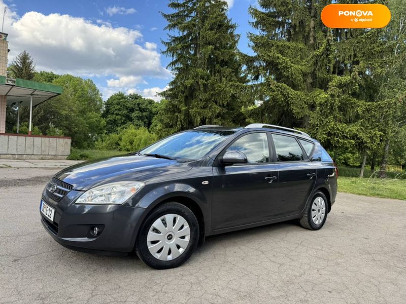 Kia Ceed, 2008, Бензин, 1.6 л., 208 тыс. км, Универсал, Серый, Умань Cars-Pr-65064 фото