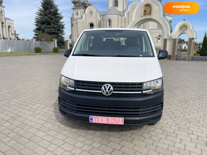 Volkswagen Transporter, 2017, Дизель, 2 л., 176 тис. км, Мінівен, Білий, Львів Cars-Pr-67423 фото