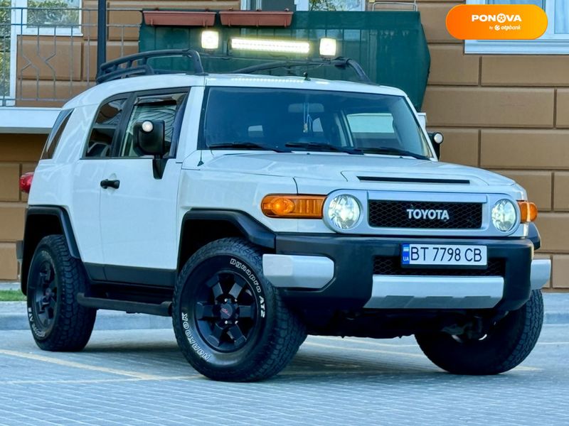 Toyota FJ Cruiser, 2009, Газ пропан-бутан / Бензин, 3.96 л., 180 тис. км, Позашляховик / Кросовер, Білий, Одеса 48339 фото