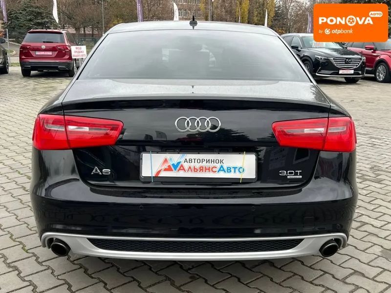 Audi A6, 2012 р., Бензин, 167 тис. км, Седан, Чорний, Кривий Ріг AT-10404850 фото