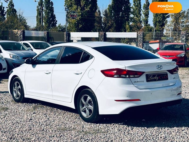 Hyundai Avante, 2016, Газ, 1.6 л., 175 тис. км, Седан, Білий, Одеса 9434 фото