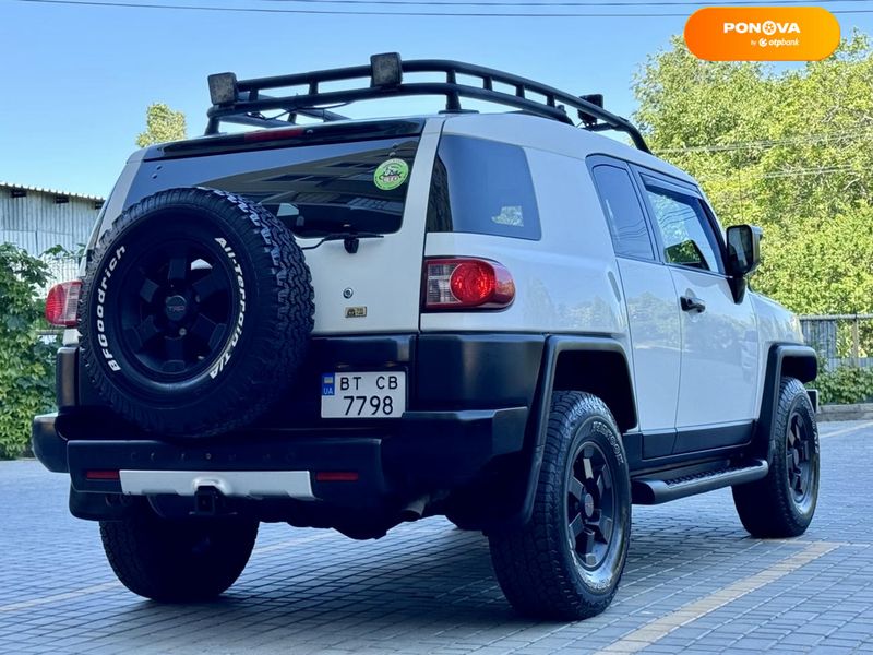 Toyota FJ Cruiser, 2009, Газ пропан-бутан / Бензин, 3.96 л., 180 тис. км, Позашляховик / Кросовер, Білий, Одеса 48339 фото