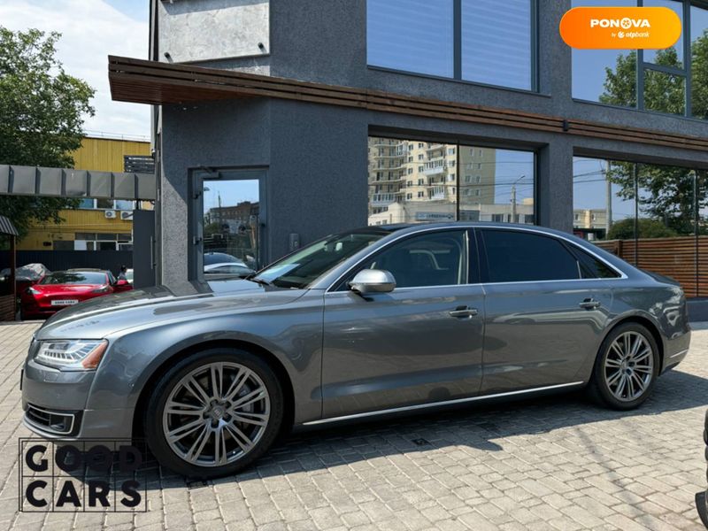 Audi A8, 2014, Дизель, 2.97 л., 276 тис. км, Седан, Сірий, Одеса 109692 фото