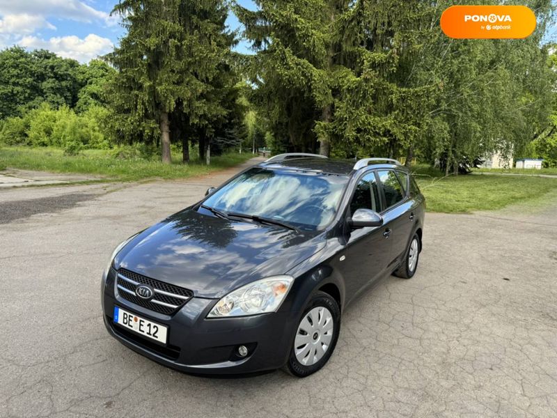 Kia Ceed, 2008, Бензин, 1.6 л., 208 тис. км, Універсал, Сірий, Умань Cars-Pr-65064 фото