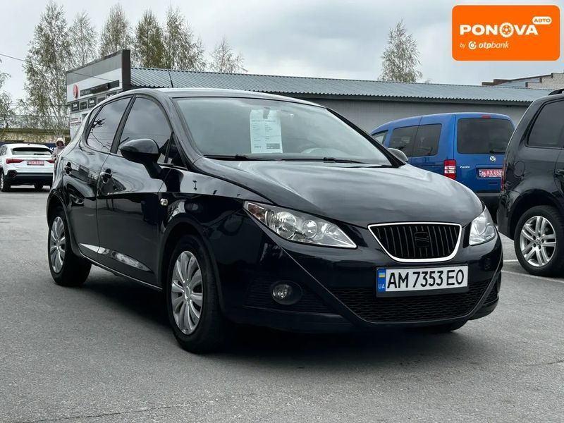 SEAT Ibiza, 2009 г., Бензин, 272 тыс. км, Хетчбек, Чорный, Житомир AT-10415603 фото
