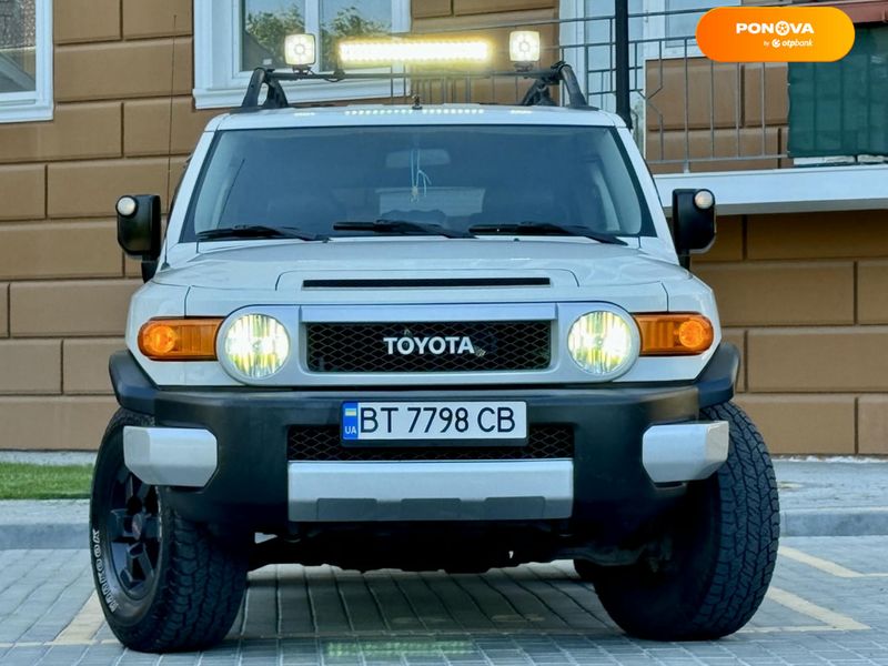 Toyota FJ Cruiser, 2009, Газ пропан-бутан / Бензин, 3.96 л., 180 тис. км, Позашляховик / Кросовер, Білий, Одеса 48339 фото