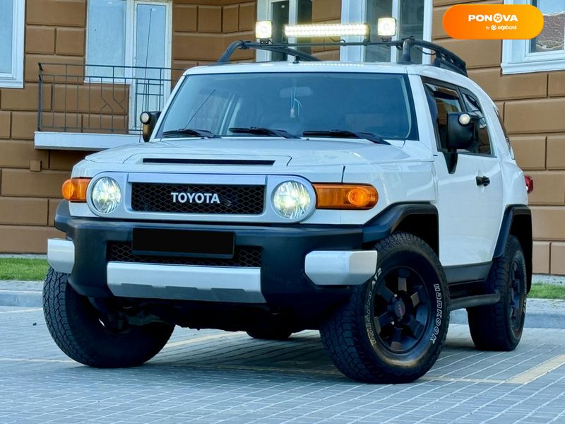 Toyota FJ Cruiser, 2009, Газ пропан-бутан / Бензин, 3.96 л., 180 тис. км, Позашляховик / Кросовер, Білий, Одеса 48339 фото