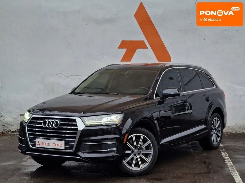 Audi Q7, 2017 р., Бензин, 148 тис. км, Позашляховик / Кросовер, Чорний, Одеса AT-10409614 фото