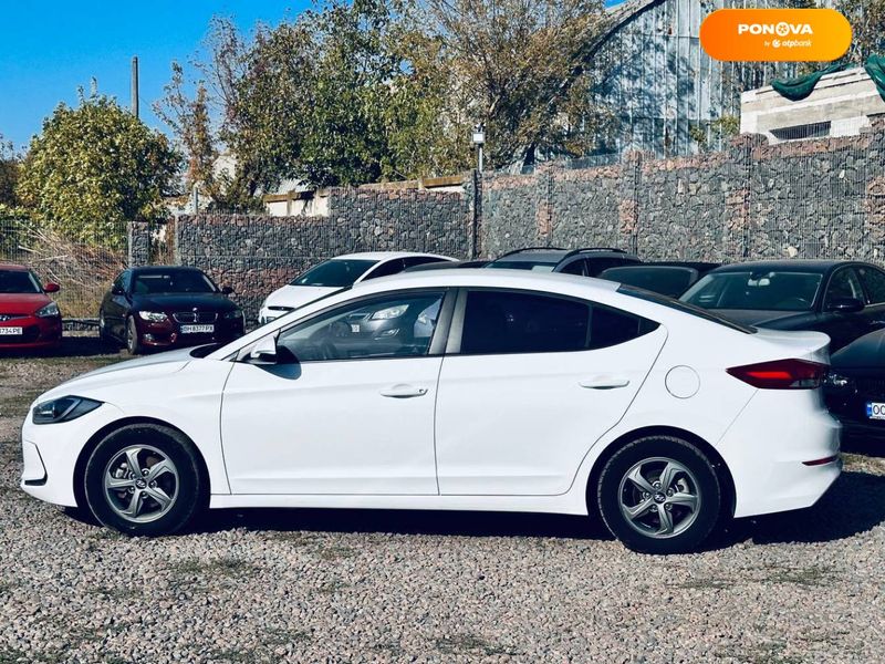 Hyundai Avante, 2016, Газ, 1.6 л., 175 тис. км, Седан, Білий, Одеса 9434 фото