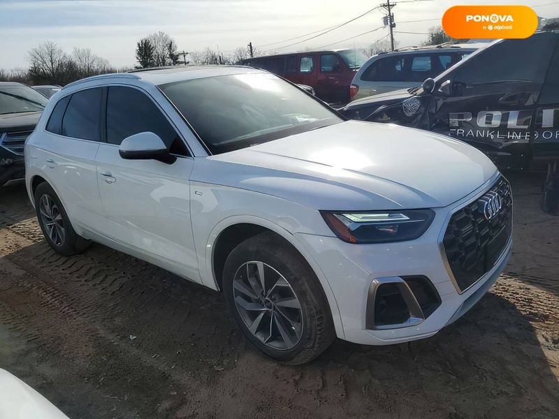 Audi Q5, 2022, Бензин, 2 л., 25 тис. км, Позашляховик / Кросовер, Білий, Мукачево Cars-EU-US-KR-103589 фото