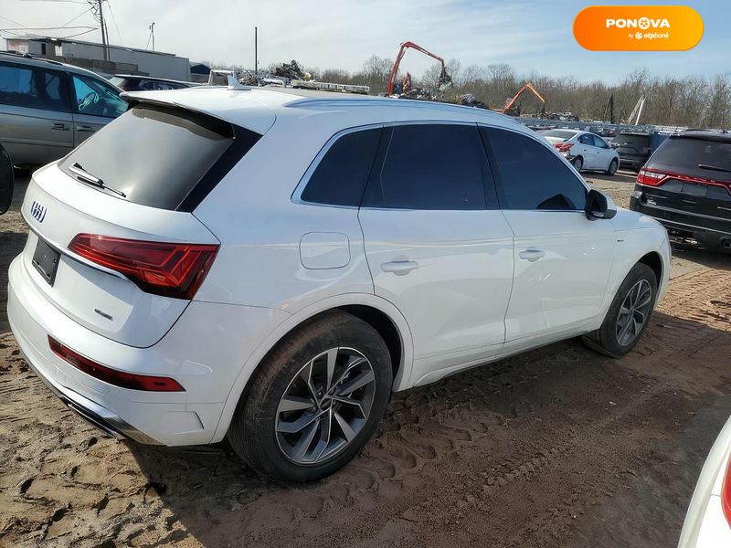 Audi Q5, 2022, Бензин, 2 л., 25 тис. км, Позашляховик / Кросовер, Білий, Мукачево Cars-EU-US-KR-103589 фото