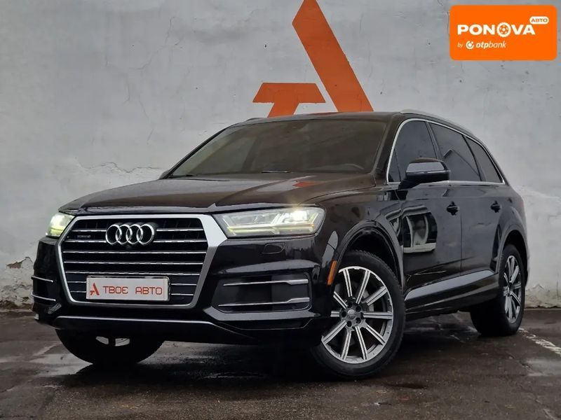 Audi Q7, 2017 р., Бензин, 148 тис. км, Позашляховик / Кросовер, Чорний, Одеса AT-10409614 фото