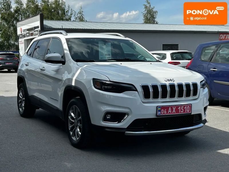 Jeep Cherokee, 2020 р., Бензин, 187 тис. км, Позашляховик / Кросовер, Білий, Житомир AT-10419156 фото