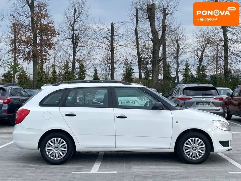 Skoda Fabia, 2011 г., Газ пропан-бутан / Бензин, 280 тыс. км, Универсал, Белый, Киев AT-10416263 фото