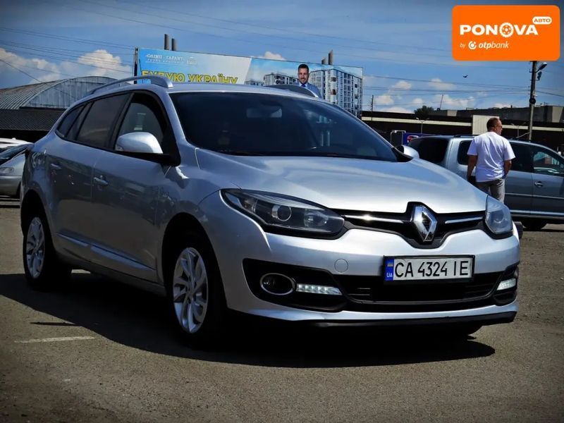Renault Megane, 2014 г., Дизель, 223 тыс. км, Универсал, Серый, Черкассы AT-10419301 фото