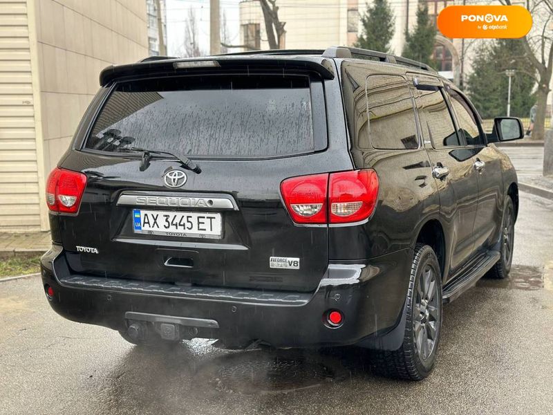 Toyota Sequoia, 2008, Газ пропан-бутан / Бензин, 5.7 л., 200 тис. км, Позашляховик / Кросовер, Чорний, Харків 30729 фото