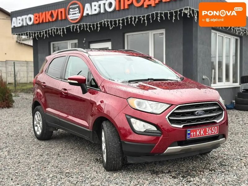 Ford EcoSport, 2018 р., Бензин, 152 тис. км, Позашляховик / Кросовер, Червоний, Харків AT-10405777 фото