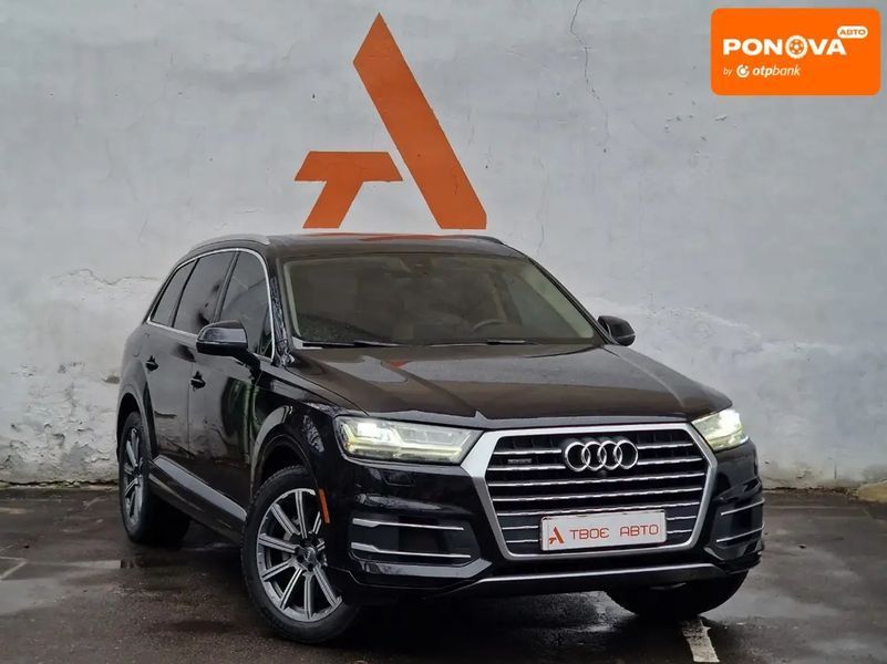 Audi Q7, 2017 р., Бензин, 148 тис. км, Позашляховик / Кросовер, Чорний, Одеса AT-10409614 фото