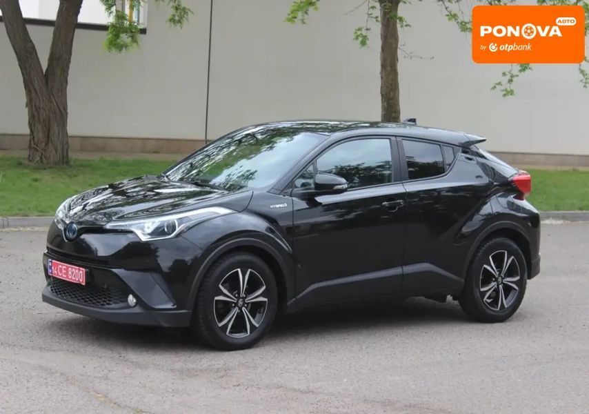 Toyota C-HR, 2019 г., Гибрид (HEV), 72 тыс. км, Внедорожник / Кроссовер, Чорный, Днепр (Днепропетровск) AT-10405836 фото