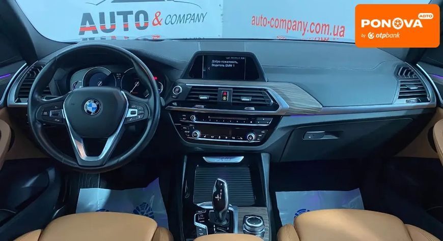 BMW X3, 2018 р., Дизель, 194 тис. км, Позашляховик / Кросовер, Синій, Львів AT-10410468 фото