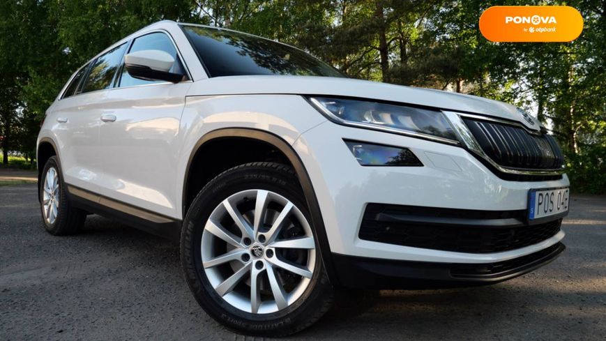 Skoda Kodiaq, 2020, Дизель, 2 л., 173 тис. км, Позашляховик / Кросовер, Білий, Львів Cars-Pr-68890 фото