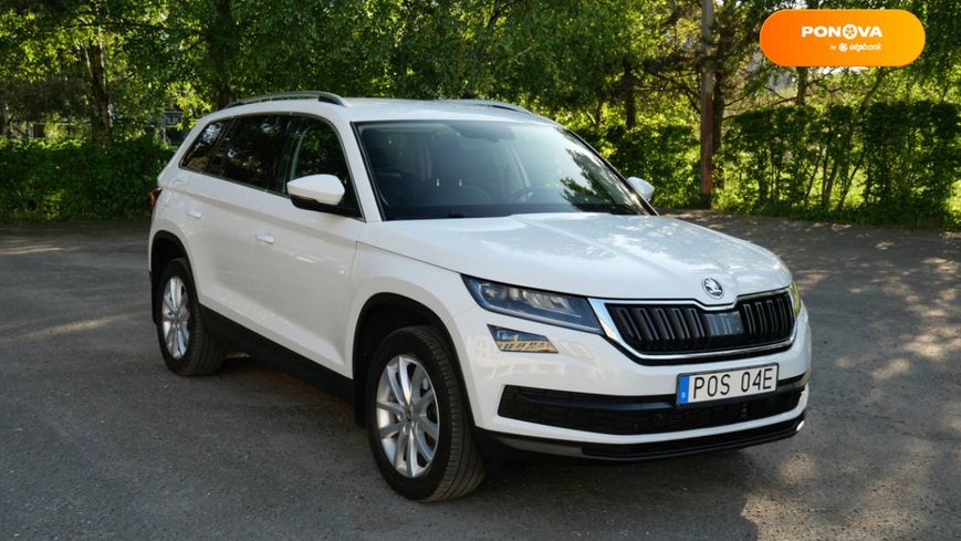 Skoda Kodiaq, 2020, Дизель, 2 л., 173 тис. км, Позашляховик / Кросовер, Білий, Львів Cars-Pr-68890 фото