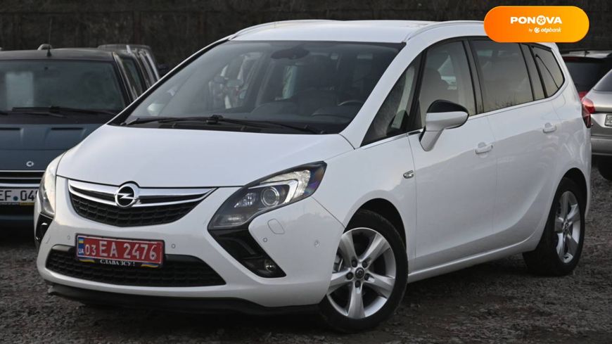 Opel Zafira Tourer, 2014, Дизель, 1.6 л., 172 тис. км, Мінівен, Білий, Бердичів 22060 фото