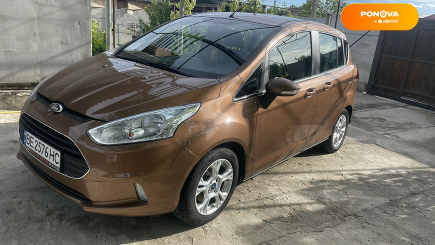 Ford B-Max, 2013, Бензин, 1.6 л., 157 тыс. км, Микровен, Коричневый, Николаев Cars-Pr-62613 фото