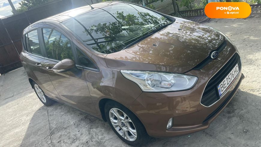 Ford B-Max, 2013, Бензин, 1.6 л., 157 тыс. км, Микровен, Коричневый, Николаев Cars-Pr-62613 фото