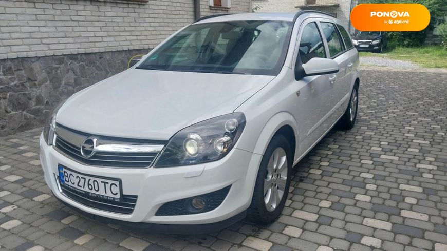 Opel Astra, 2008, Бензин, 1.6 л., 201 тис. км, Універсал, Білий, Ходорів Cars-Pr-67310 фото