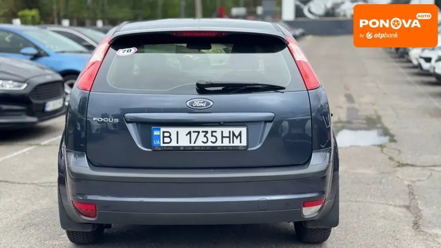 Ford Focus, 2007 р., Бензин, 193 тис. км, Хетчбек, Синій, Полтава AT-10417437 фото