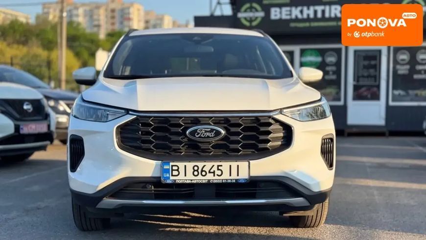 Ford Escape, 2024 г., Бензин, 5 тыс. км, Внедорожник / Кроссовер, Белый, Полтава AT-10417347 фото