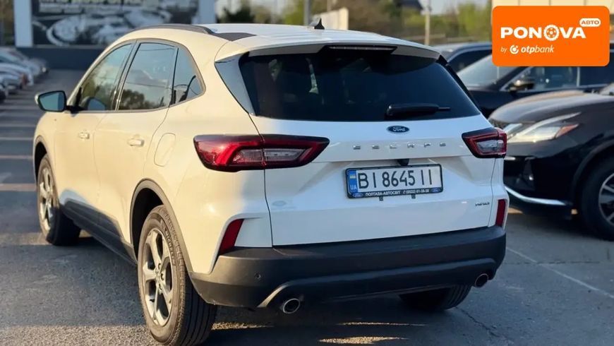 Ford Escape, 2024 г., Бензин, 5 тыс. км, Внедорожник / Кроссовер, Белый, Полтава AT-10417347 фото