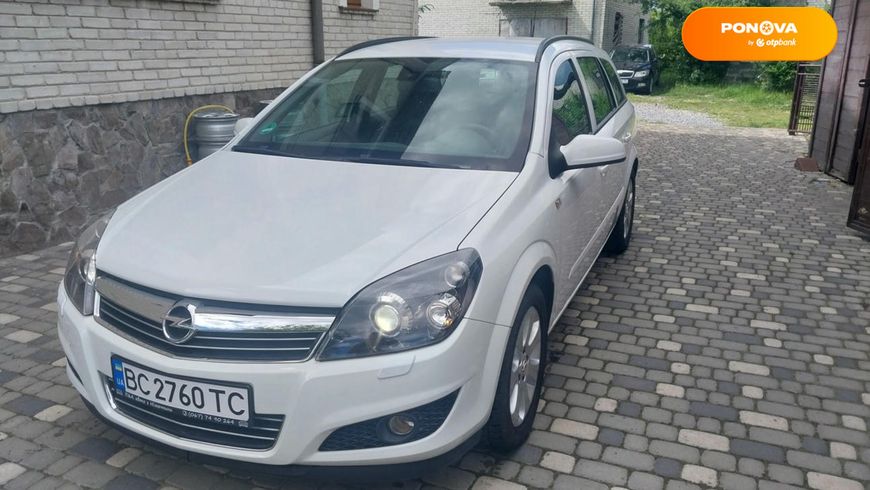 Opel Astra, 2008, Бензин, 1.6 л., 201 тис. км, Універсал, Білий, Ходорів Cars-Pr-67310 фото