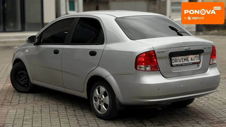 Chevrolet Aveo, 2006 р., Бензин, 183 тис. км, Седан, Сірий, Кам'янське (Дніпродзержинськ) AT-10411420 фото