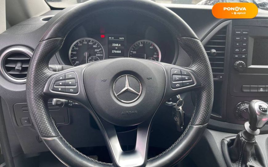 Mercedes-Benz Vito, 2017, Дизель, 2.14 л., 276 тис. км, Мінівен, Чорний, Чернівці 29945 фото