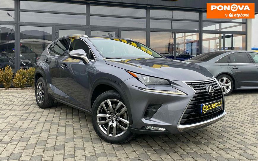 Lexus NX, 2018, Бензин, 1.99 л., 67 тис. км, Позашляховик / Кросовер, Сірий, Мукачево 43454 фото